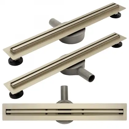 Трап для душа REA NEO SLIM PRO GOLD золотой 80 см (REA-G8015)