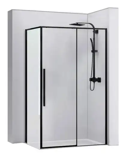 Душевая кабина REA SOLAR BLACK 80х100 (REA-K6310) Душевая кабина REA SOLAR BLACK 80х100 (REA-K6310)