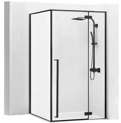 Душевая кабина REA FARGO BLACK 80х100 (REA-K6950)