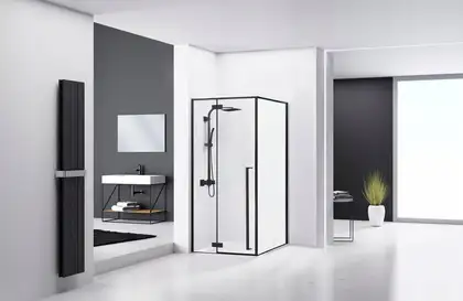 Душевая кабина REA FARGO BLACK 80х100 (REA-K6950)