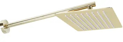 Душевая система REA OVAL GOLD + BOX скрытого монтажа (REA-P8466)