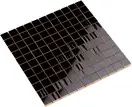 Мозаїка СМ 3001 С2 Black-Black 300x300x9 Котто Кераміка (СМ 325001)