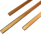 КОТТО КЕРАМІКА Фриз скляний GF 7506 bronze 25х750 Кераміка Лео (GF 75006)