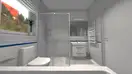 OPOCZNO Плитка стінова Stripes Blue 25x75 код 0113 Опочно (TWZZ1039361687)