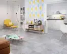 Плитка підлогова Scratch Bianco SZKL RECT MAT 75x75 код 9819 Ceramika Paradyz (R-R-750X750-1-SCRA.BI---2)