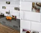 Плитка стінова Tamoe Bianco Kafel 9,8x19,8 код 4158 Ceramika Paradyz (S-K-098X198-1-TAMO.BI)