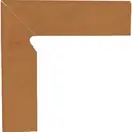 Цоколь Aquarius Brown Лівий 2 ел 8,1x30 код 5458 Ceramika Paradyz (Z---081X300-1-AQUS.BRLE-C)