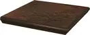 Сходинка з капіносом кутова Semir Brown 33x33 код 0205 Ceramika Paradyz (Z---330X330-1-SEMI.BRKN)