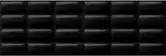 OPOCZNO Плитка стінова Black Pillow GLOSSY STR 25x75 код 1417 Опочно (TWZZ1039231687)