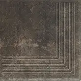 Сходинка кутова Scandiano Brown 30x30 код 4771 Ceramika Paradyz (Z---300X300-1-SCAN.BRSN-2)