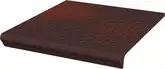 Сходинка з капіносом пряма Cloud Brown STR 30x33 код 7755 Ceramika Paradyz (Z---300X330-1-CLOU.BRKP)