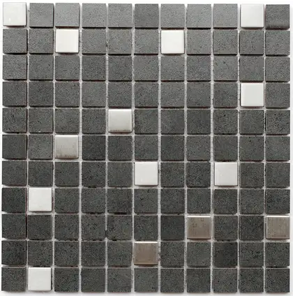 Мозаїка СМ 3027 С2 Graphite-Metal MATT 300x300x8 Котто Кераміка (СМ 325027)
