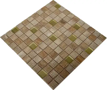 Мозаїка СМ 3040 С2 Brown-Gold 300x300x9 Котто Кераміка (СМ 325040)
