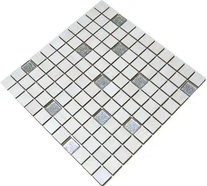 Мозаїка СМ 3043 С2 Cream-Silver 300x300x9 Котто Кераміка (CM 325043)