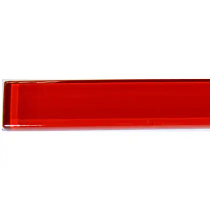 КОТТО КЕРАМІКА Фриз скляний GF 9005 red 25х900 Кераміка Лео (GF 90005)