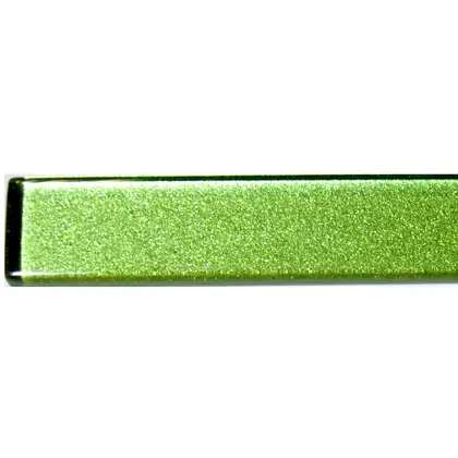 КОТТО КЕРАМІКА Фриз скляний GF 9026 green silver 25х900 Кераміка Лео (GF 90026)