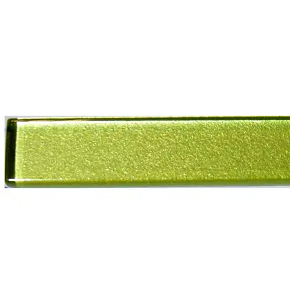КОТТО КЕРАМІКА Фриз скляний GF 9027 lime silver 25х900 Кераміка Лео (GF 90027)