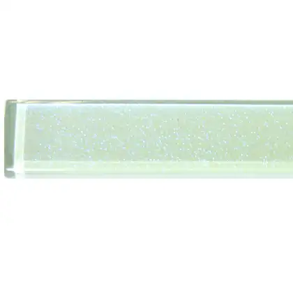 КОТТО КЕРАМІКА Фриз скляний GF 9031 white pearl 25х900 Кераміка Лео (GF 90031)