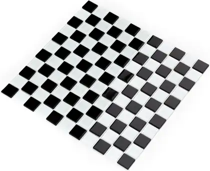 Мозаїка GM 4001 С2 Black-White 300x300x4 Котто Кераміка (GM 425001)