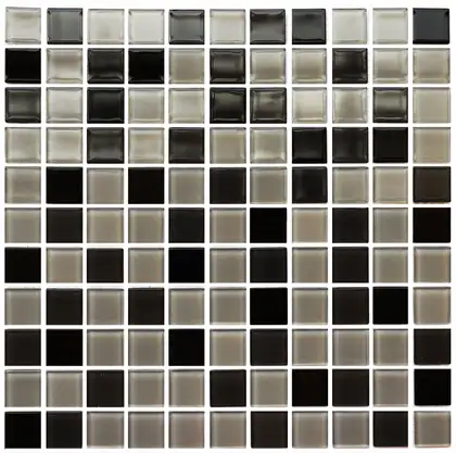 Мозаїка GM 4008 С3 Black-Gray M-Gray W 300x300x4 Котто Кераміка (GM 425008)