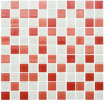 КОТТО КЕРАМІКА Мозаїка GM 4028 C3 pink d/pink w/white 30x30 Кераміка Лео , Україна (GM 425028)