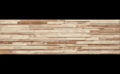 Камінь фасадний Zebrina Beige 17,5x60x0,9 код 6682 Cerrad (5903263446682)