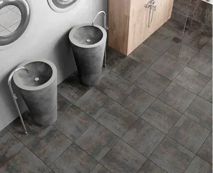 Cersanit Trendo Nero Плитка підлогова, чорна (TGGZ1034361891) Cersanit Trendo Nero Плитка підлогова, чорна (TGGZ1034361891)