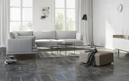 Cersanit Moris Graphite 42x42 Керамограніт підлоги, Графіт (TGGZ1036701891)