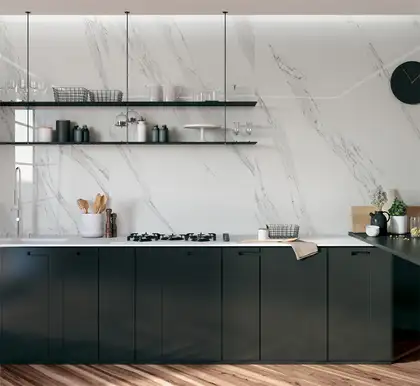 Плитка керамогранітна Jewels Calacatta Reale Luc JW 02 POL 600x1200x9 Mirage (TV13)