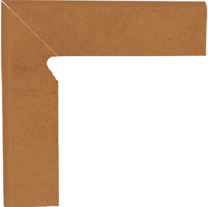 Цоколь Aquarius Brown Лівий 2 ел 8,1x30 код 5458 Ceramika Paradyz (Z---081X300-1-AQUS.BRLE-C)