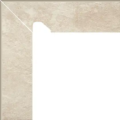 Цоколь Scandiano Beige Лівий 2 ел 8,1x30 код 5762 Ceramika Paradyz (Z---081X300-1-SCAN.BELE-C)