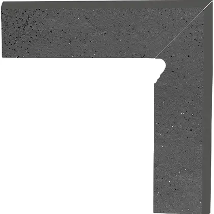 Цоколь Semir Grafit Правий 2 ел 8,1x30 код 5434 Ceramika Paradyz (Z---081X300-1-SEMI.GTPR-C)
