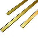 КОТТО КЕРАМІКА Фриз скляний GF 401508 gold 15х400х8 Кераміка Лео УКРАЇНА (GF 4015008)