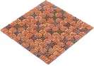 КОТТО КЕРАМІКА Мозаїка GM 8017 C2 Brown S2 Rose/Bronze S7/  300 х 300 х 8   ( 25 х 25 ) Кераміка Лео УКРАЇНА (GM 825017)