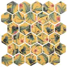 Мозаїка HP 6025 Hexagon 295x295x9 Котто Кераміка