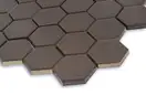 КОТТО КЕРАМІКА Мозаїка HEXAGON H 6005 Coffee Brown 295х295х9 Кераміка Лео УКРАЇНА