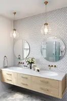 КОТТО КЕРАМІКА Мозаїка HEXAGON H 6014 Light Grey 295х298х9 Кераміка Лео УКРАЇНА