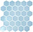 КОТТО КЕРАМІКА Мозаїка HEXAGON H 6026 Light Blue 295х295х9 Кераміка Лео УКРАЇНА