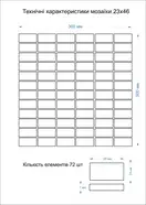 Мозаїка MI7 23460115C Muschiato 300x300x7 Котто Кераміка