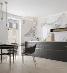 Cerrad Calacatta White Плитка підлогова, біла (5903313316842)
