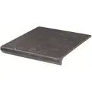 Сходинка з капіносом пряма Viano Antracite 30x33 код 1152 Ceramika Paradyz (Z---300X330-1-VIAN.ANKP)