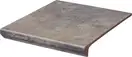 Сходинка з капіносом пряма Viano Grys 30x33 код 1190 Ceramika Paradyz (Z---300X330-1-VIAN.GRKP)