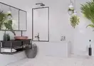 Шторка для ванни Idea Black PNJ II 80 Frame, RADAWAY (10001080-54-56)