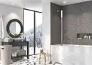 Шторка для ванни NES PND II 100 ліва, RADAWAY (10009100-01-01L)
