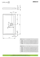 Душовий піддон Argos D 110x90 см, RADAWAY (4AD911-01)