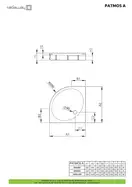 Душовий піддон Patmos A 80x80 см, RADAWAY (4S88155-03)
