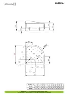 Radaway Korfu A Душовий піддон 80x80, білий (4S88400-03)