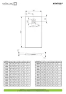 Душовий піддон Kyntos F 130x90 см anthracite, RADAWAY (HKF13090-64)