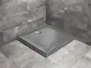 Душовий піддон Doros C Compact Stone Anthracite 90x90 см, RADAWAY (SDRC9090-05-64S)