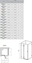 Душевая кабина Ravak Brilliant BSDPS-90/90 L хром+transparent (0UL77A00Z1)